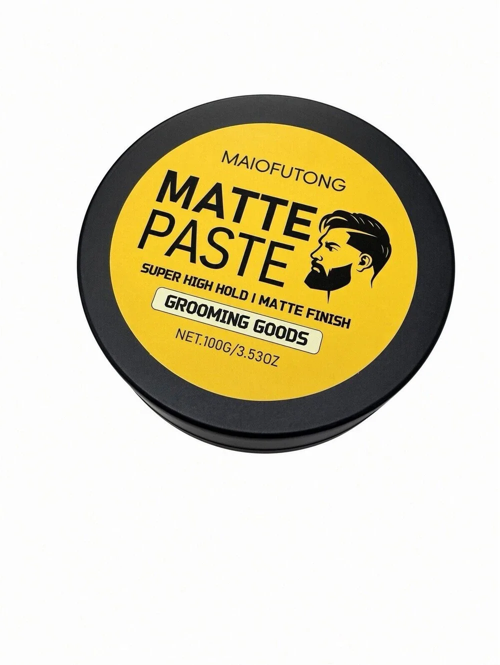 MAIOFUTONG Matte Hair Paste 100g Super High Hold Styling Wax Matte Finish Men